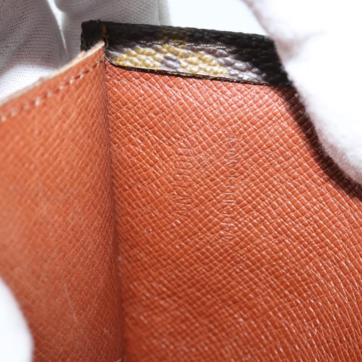 Louis Vuitton Pochette Rabat Brown Canvas Clutch Bag