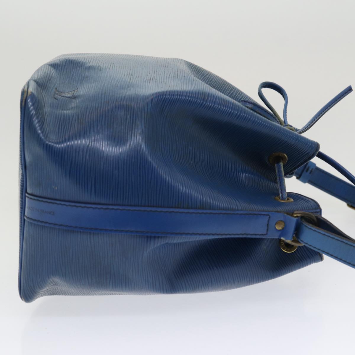 Louis Vuitton Noé Pm Blue Leather Shoulder Bag
