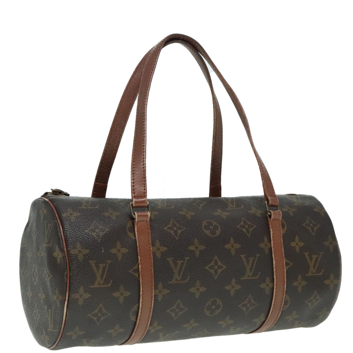 Louis Vuitton Papillon 30 Brown Canvas Handbag