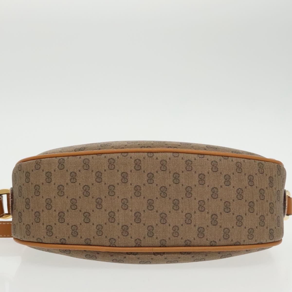 Gucci Micro Small Gg Canvas Brown Canvas Shoulder Bag