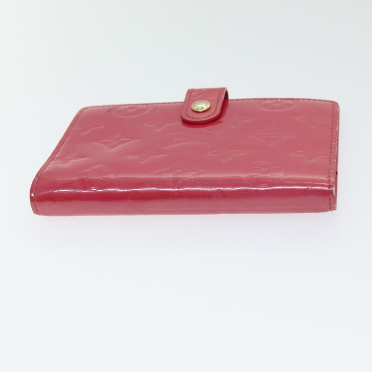 Louis Vuitton Agenda Pm Purple Patent Leather Wallet