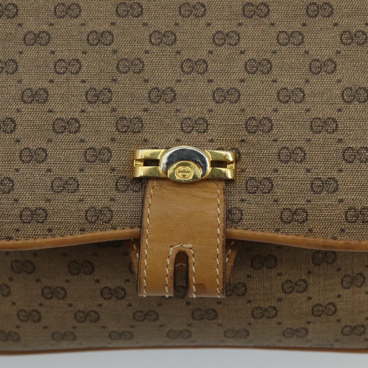 Gucci Beige Canvas Shoulder Bag