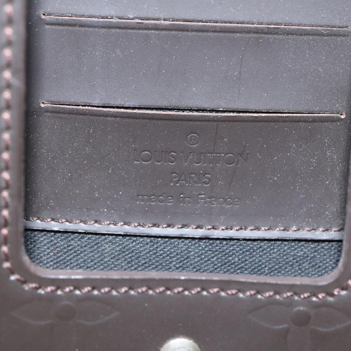 Louis Vuitton Brown Canvas Wallet