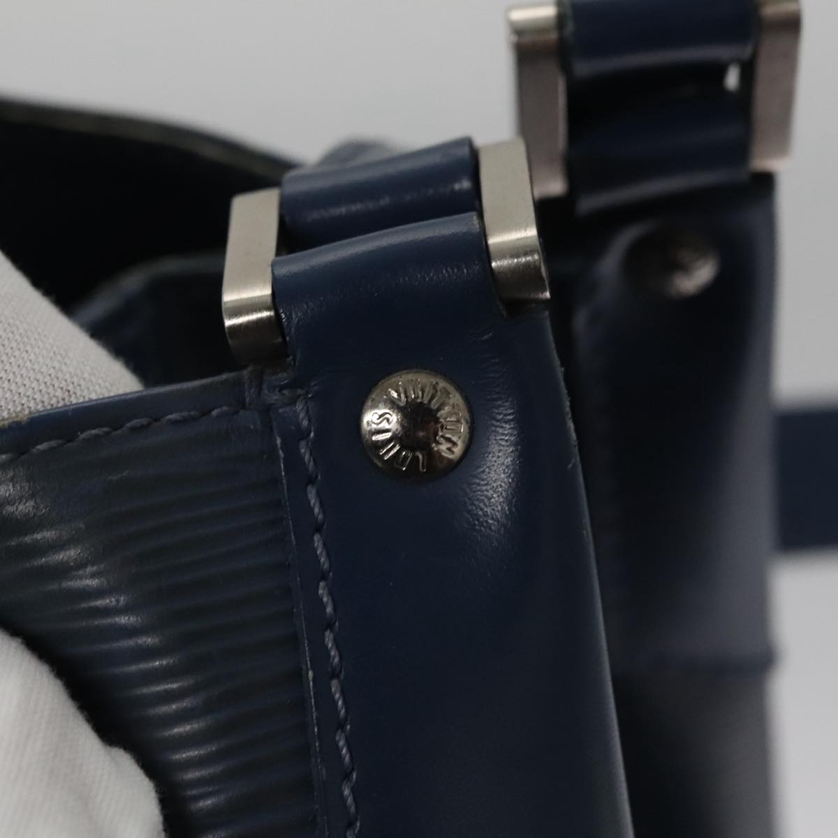 Louis Vuitton Mandala Blue Leather Shoulder Bag