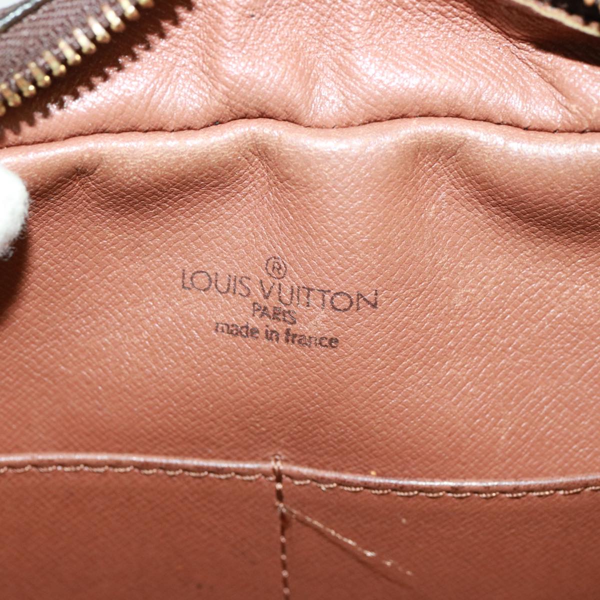 Louis Vuitton Compiegne 28 Brown Canvas Clutch Bag
