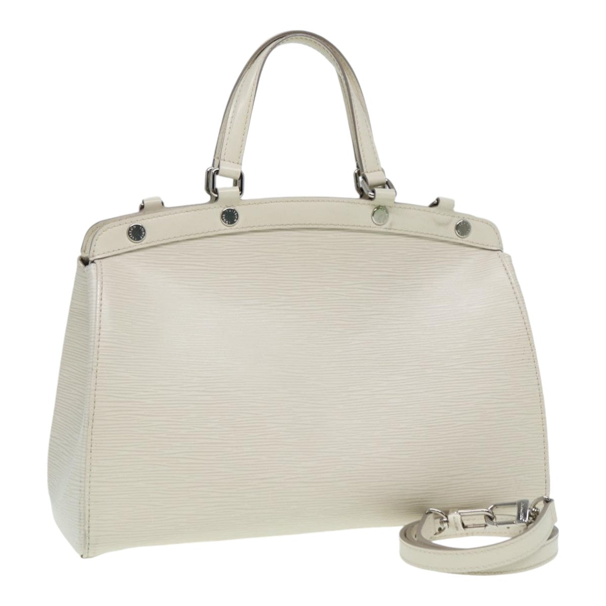 Louis Vuitton Blair White Leather Handbag