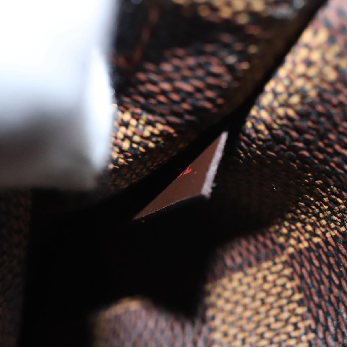 Louis Vuitton Geronimos Brown Canvas Shoulder Bag