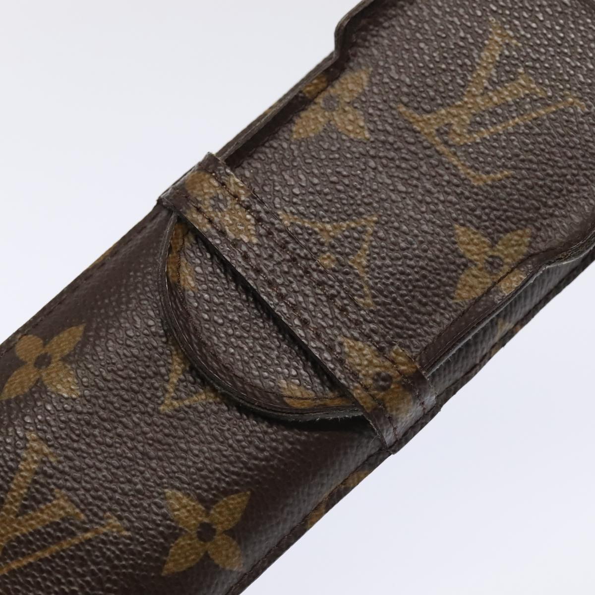 Louis Vuitton Etui Stylo Brown Canvas Wallet