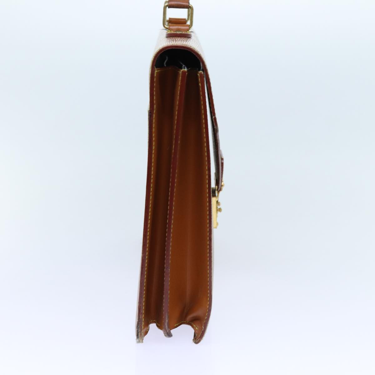 Louis Vuitton Serviette Brown Leather Briefcase Bag