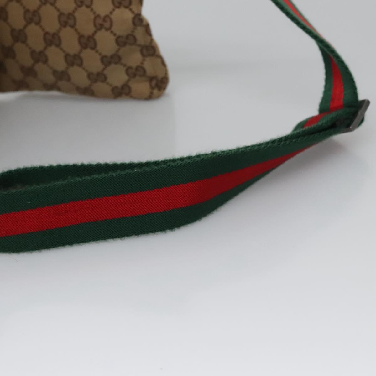Gucci Gg Canvas Beige Canvas Shoulder Bag