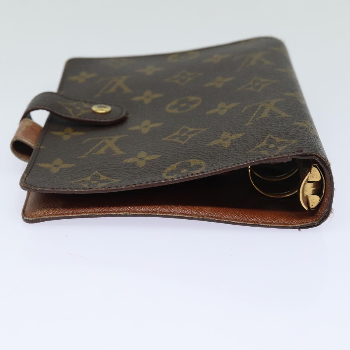 Louis Vuitton Agenda Cover Brown Canvas Wallet