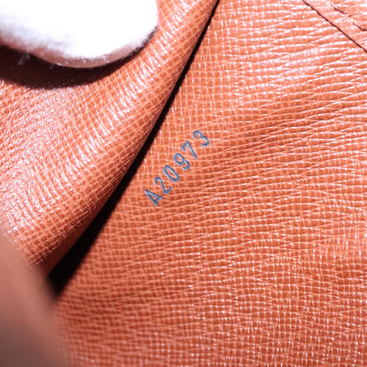 Louis Vuitton Bordeaux Brown Canvas Shoulder Bag