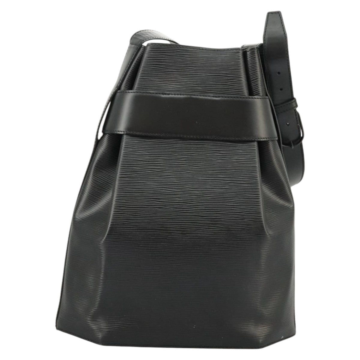 Louis Vuitton Sac D'épaule Black Leather Shoulder Bag