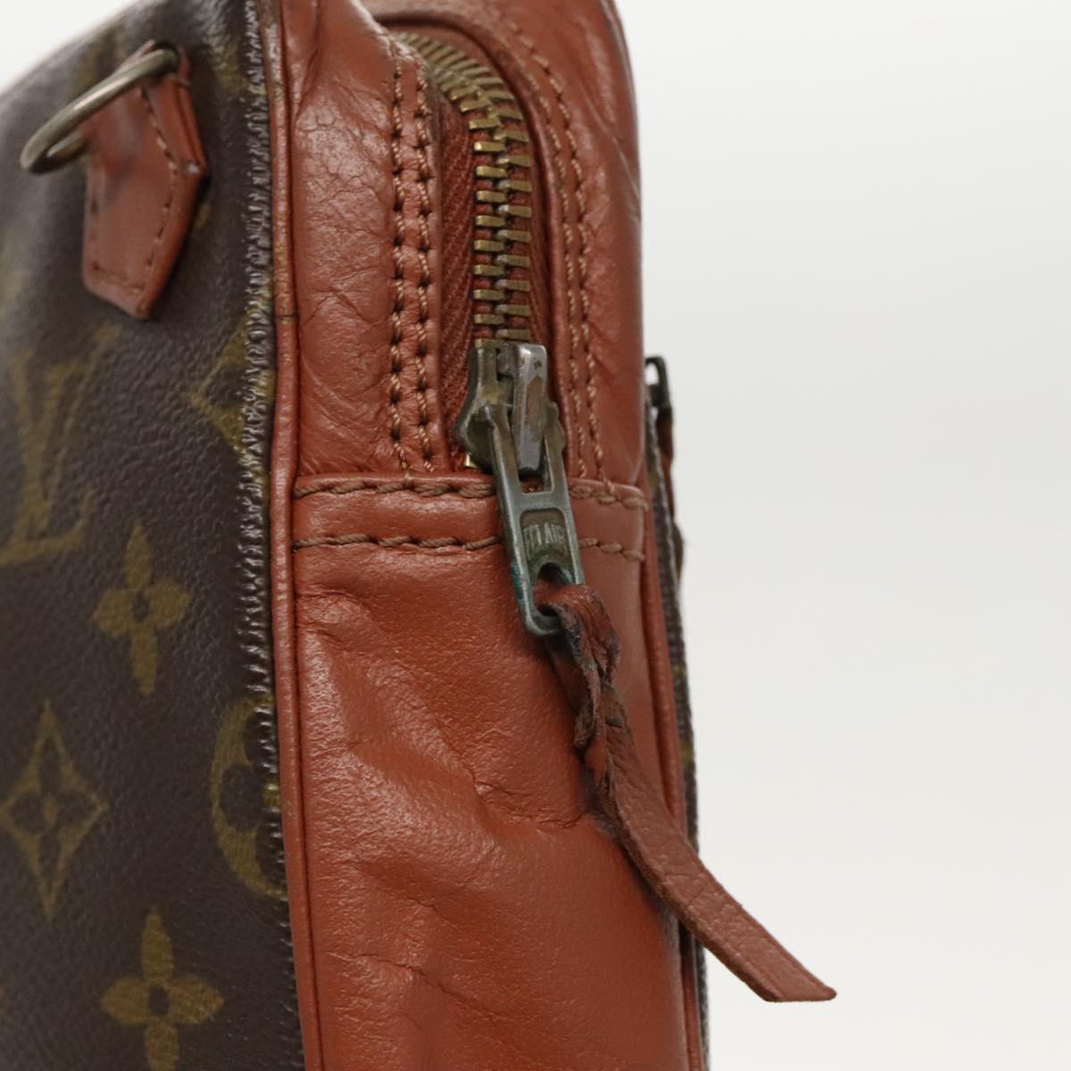 Louis Vuitton Shoulder Bag Brown Canvas Shoulder Bag