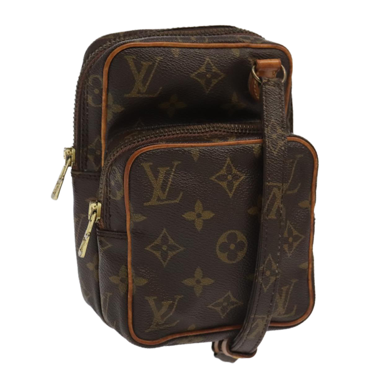 Louis Vuitton Amazon Brown Canvas Shoulder Bag