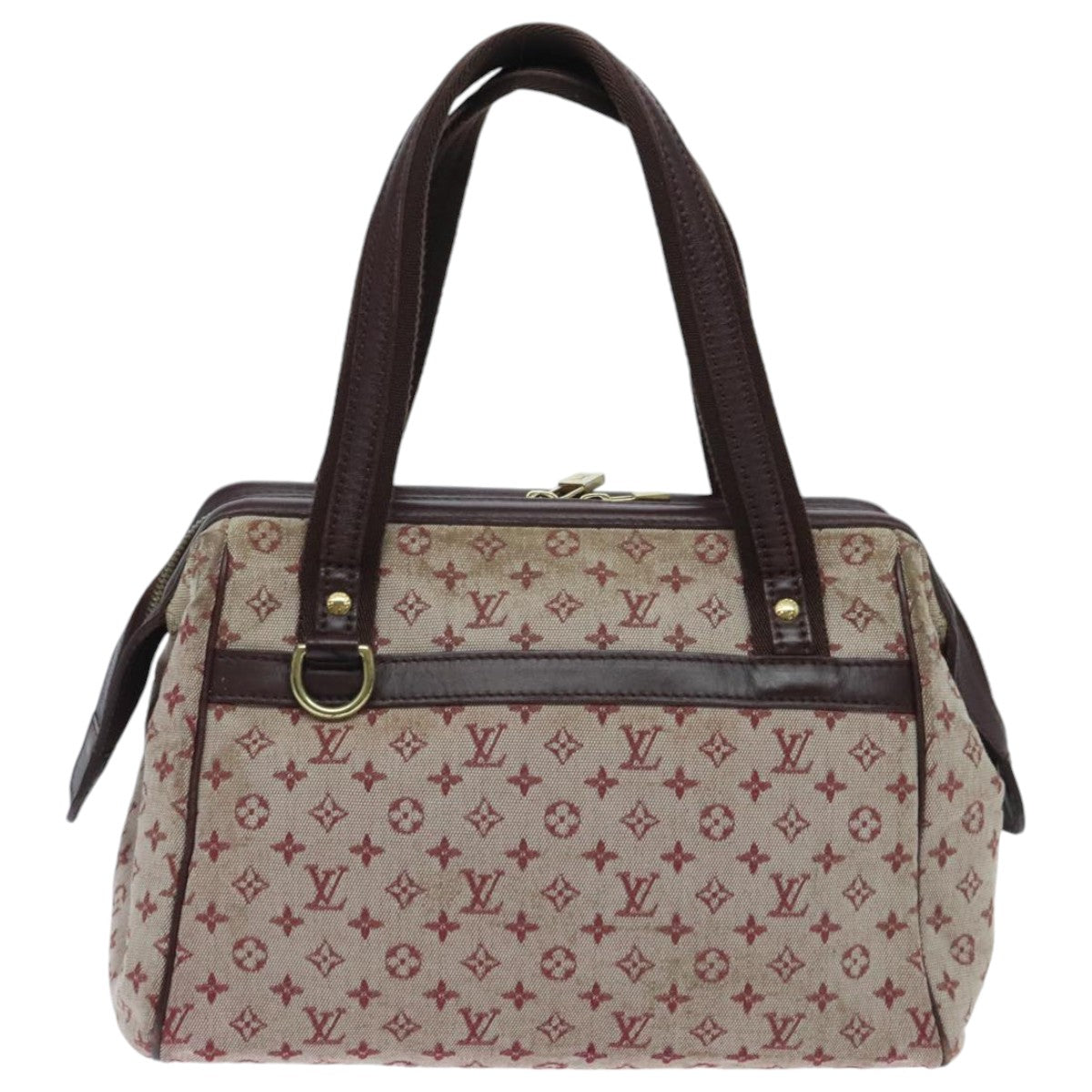 Louis Vuitton Josephine Red Canvas Handbag