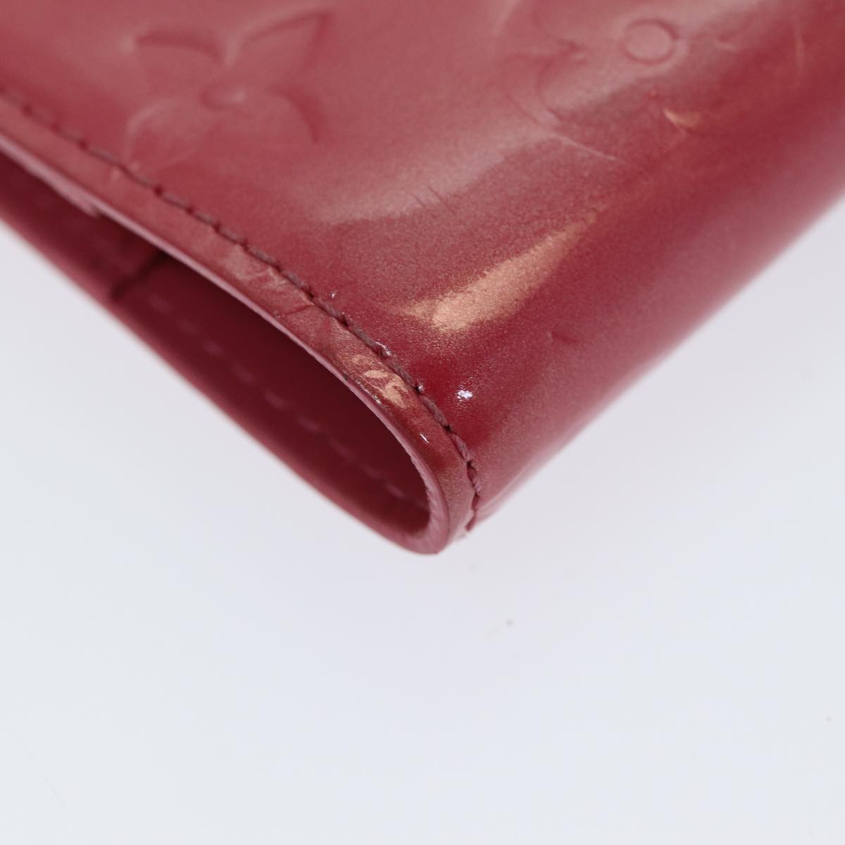 Louis Vuitton Agenda Pm Purple Patent Leather Wallet