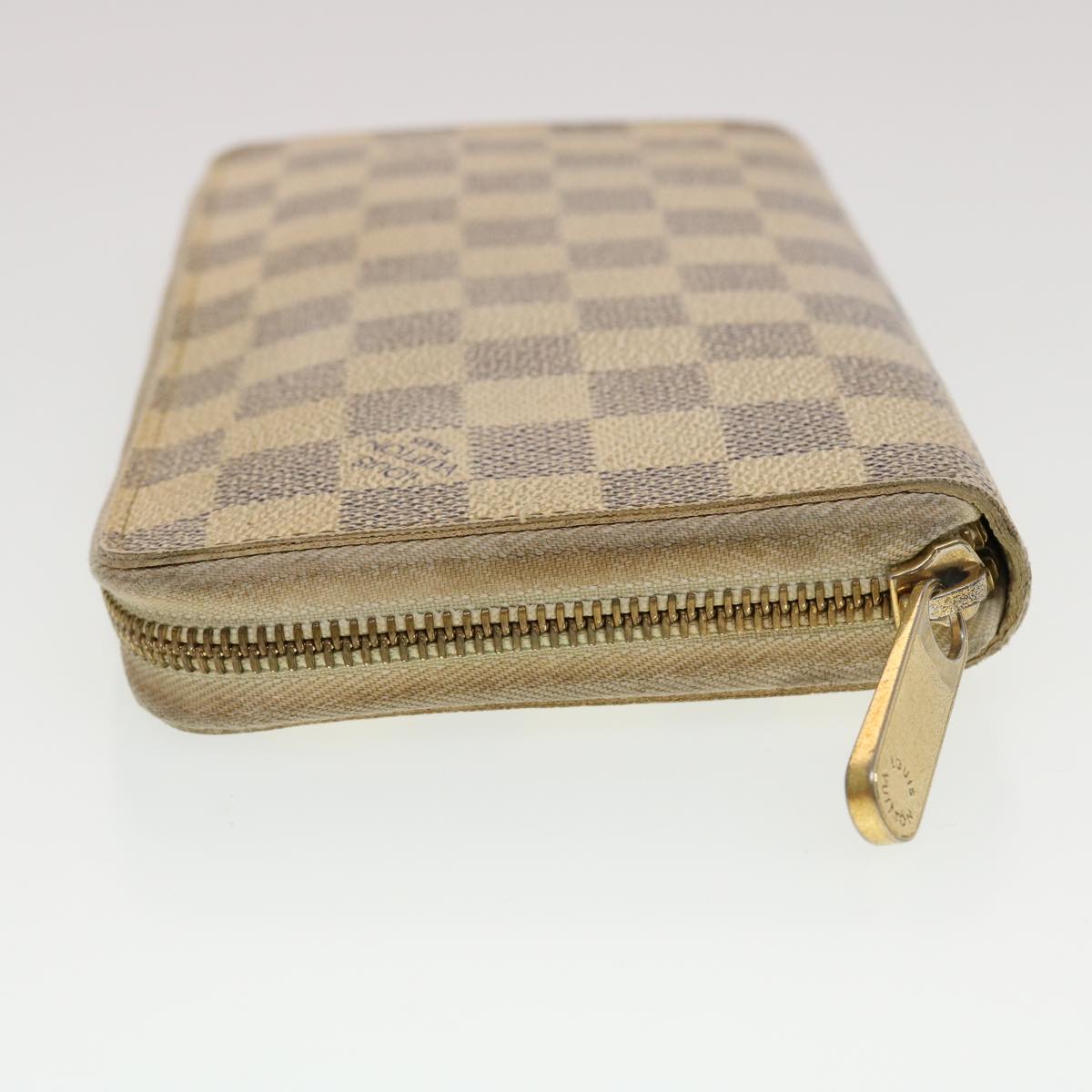 Louis Vuitton Zippy Organizer White Canvas Wallet