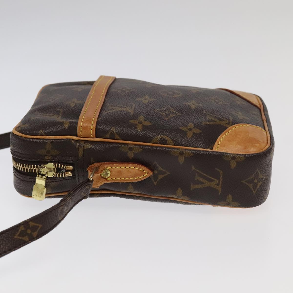 Louis Vuitton Danube Brown Canvas Shoulder Bag
