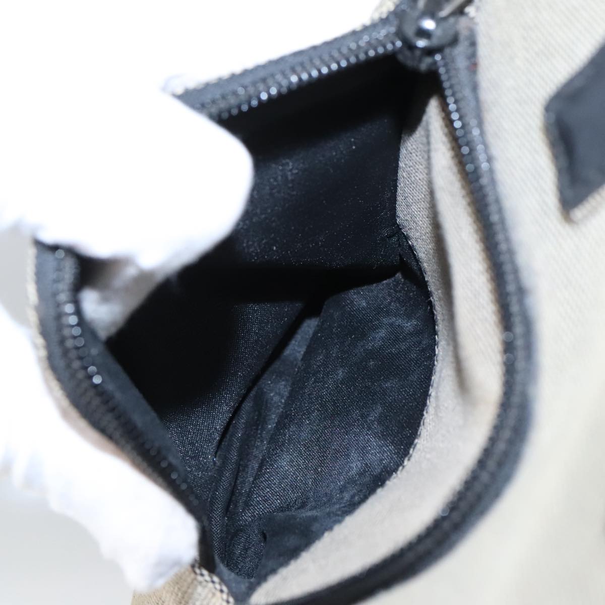 Gucci Beige Canvas Handbag