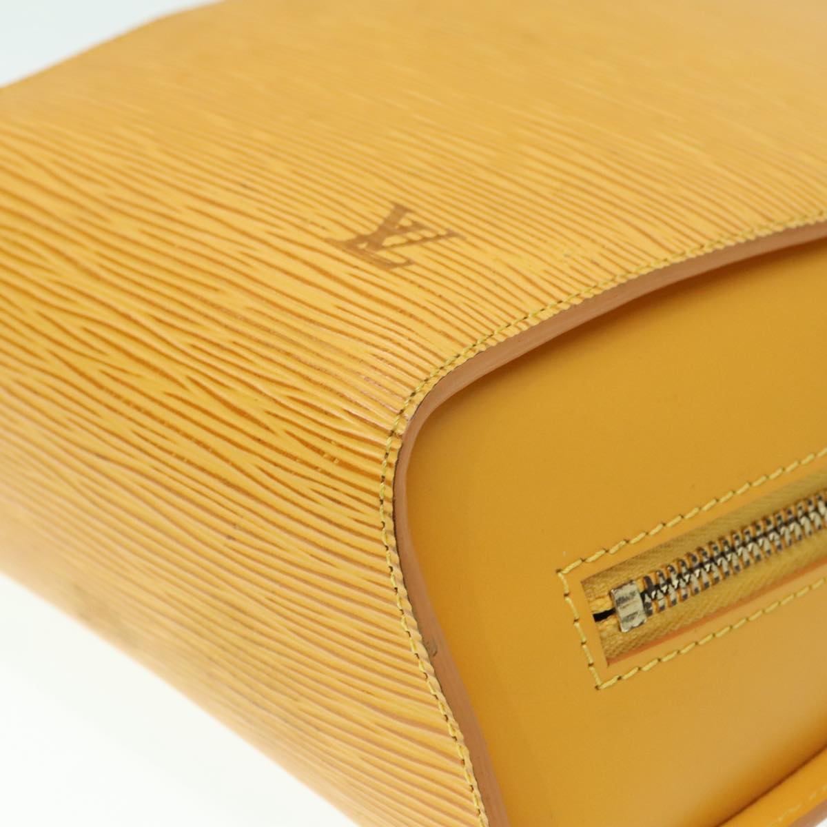 Louis Vuitton Mabillon Yellow Leather Backpack Bag