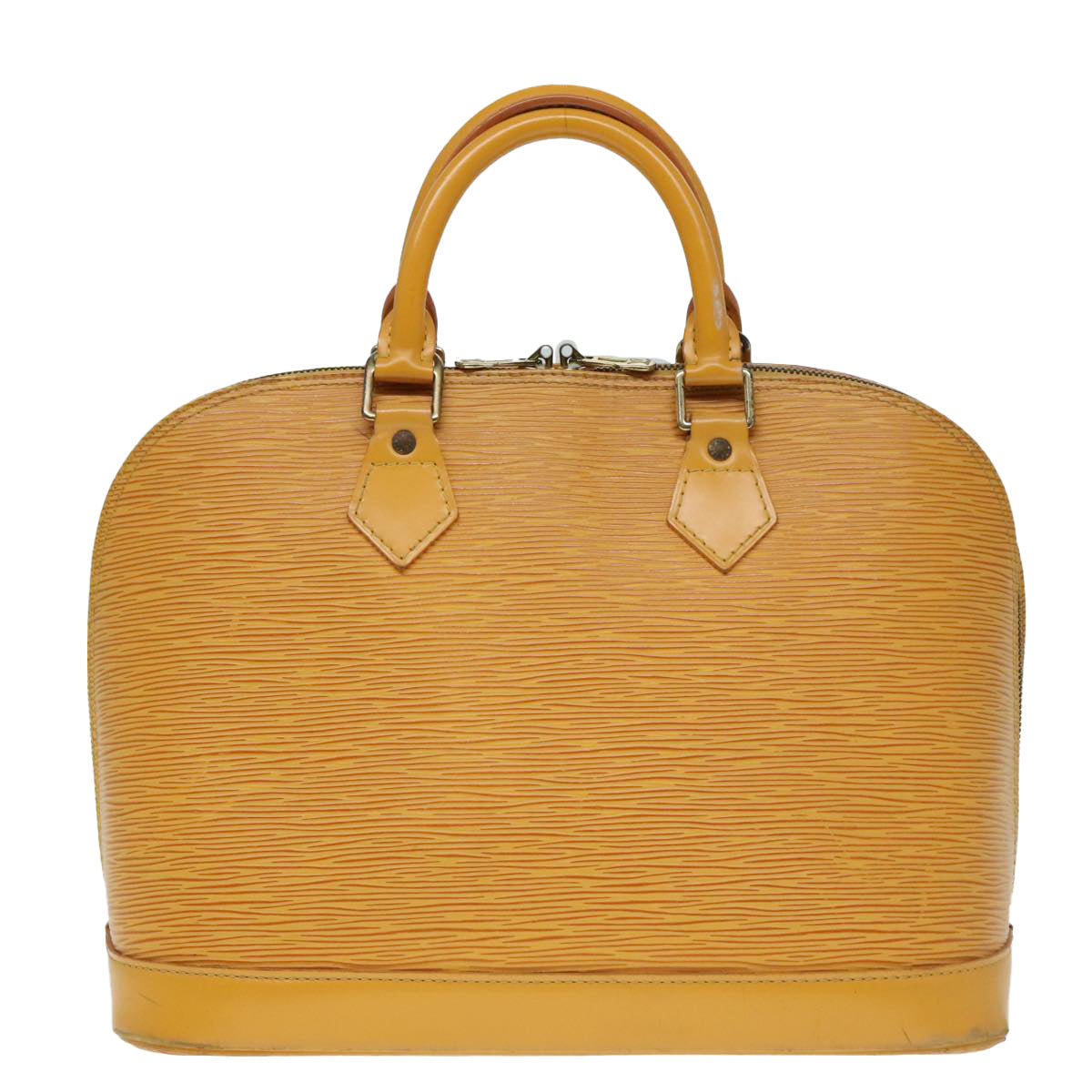 Louis Vuitton Yellow Leather Handbag