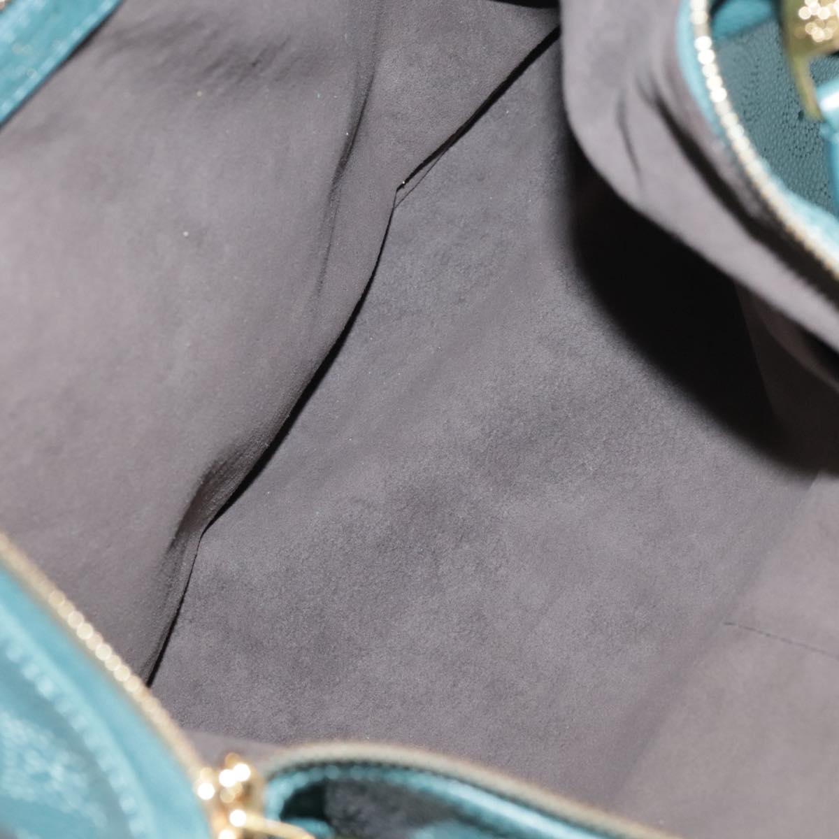 Louis Vuitton Selene Blue Leather Shoulder Bag