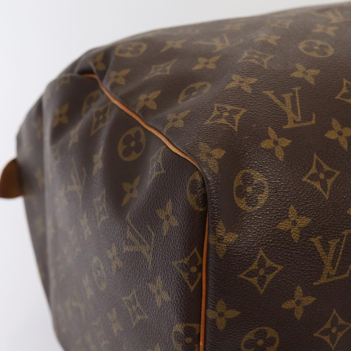 Louis Vuitton Keepall 60 Brown Canvas Travel Bag