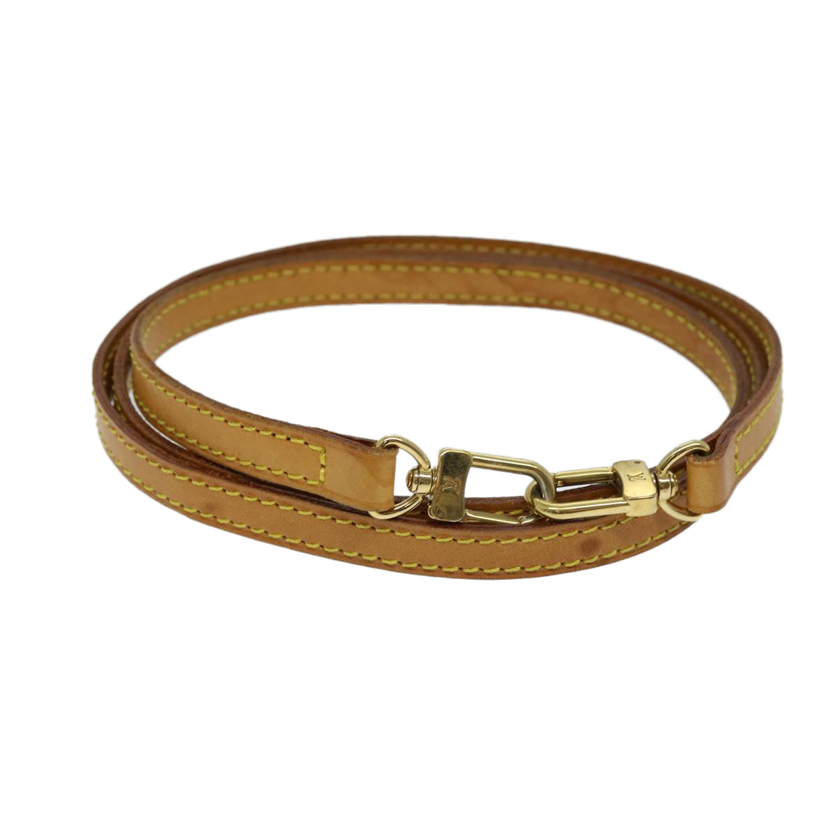 Louis Vuitton Bandoulière De Sac Brown Leather Bag Jewelry
