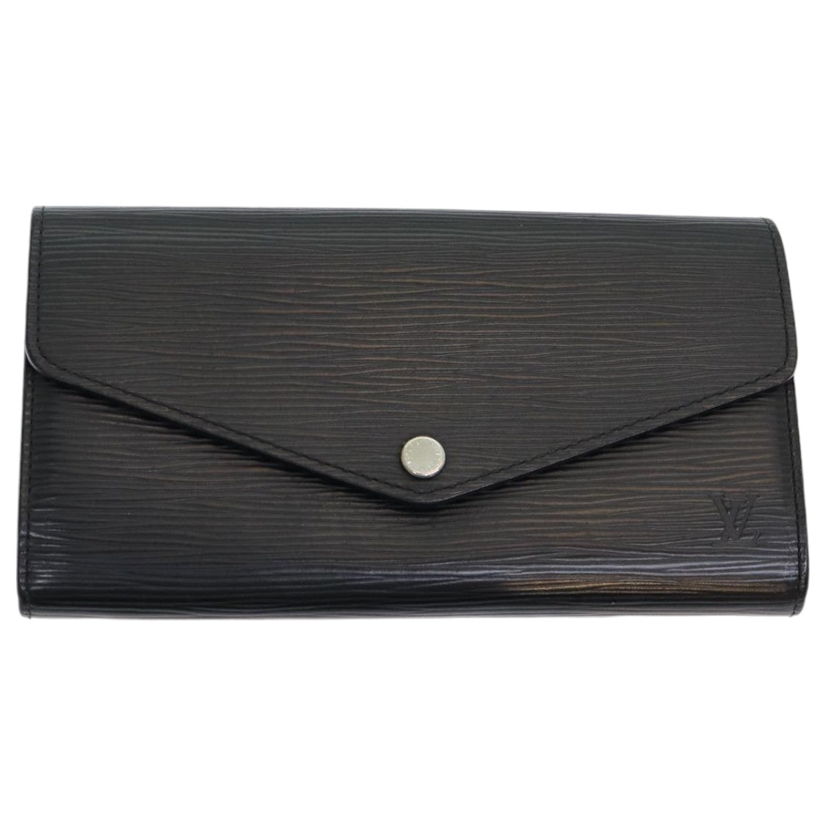 Louis Vuitton Sarah Black Leather Wallet