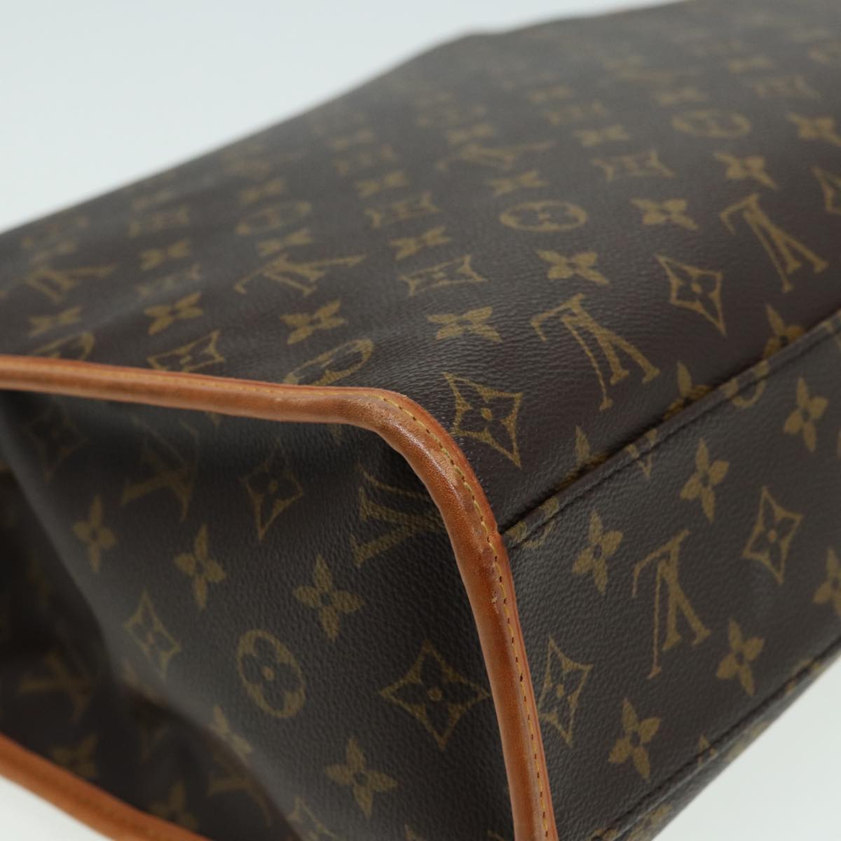 Louis Vuitton Beverly Brown Canvas Handbag