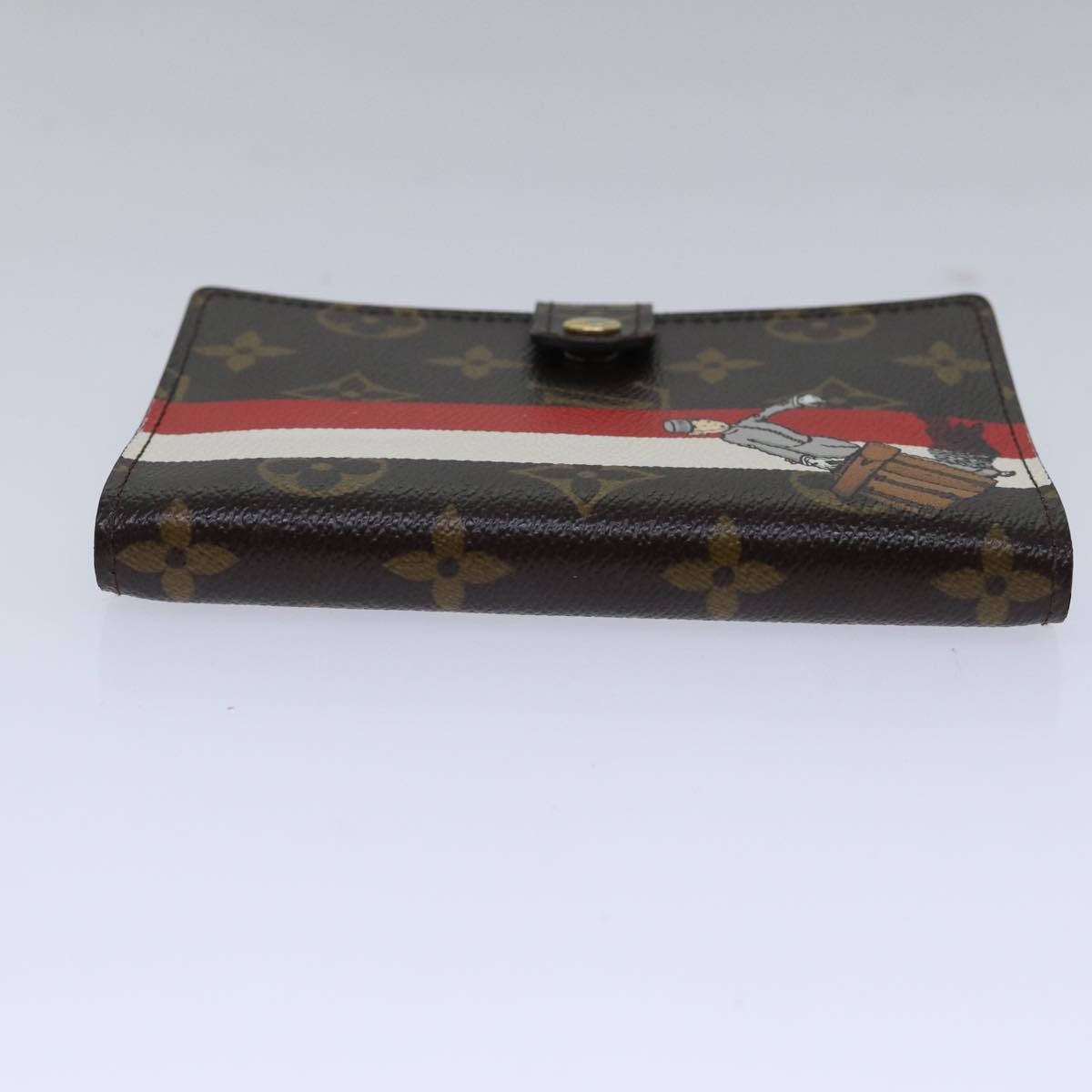 Louis Vuitton Agenda Pm Brown Canvas Wallet