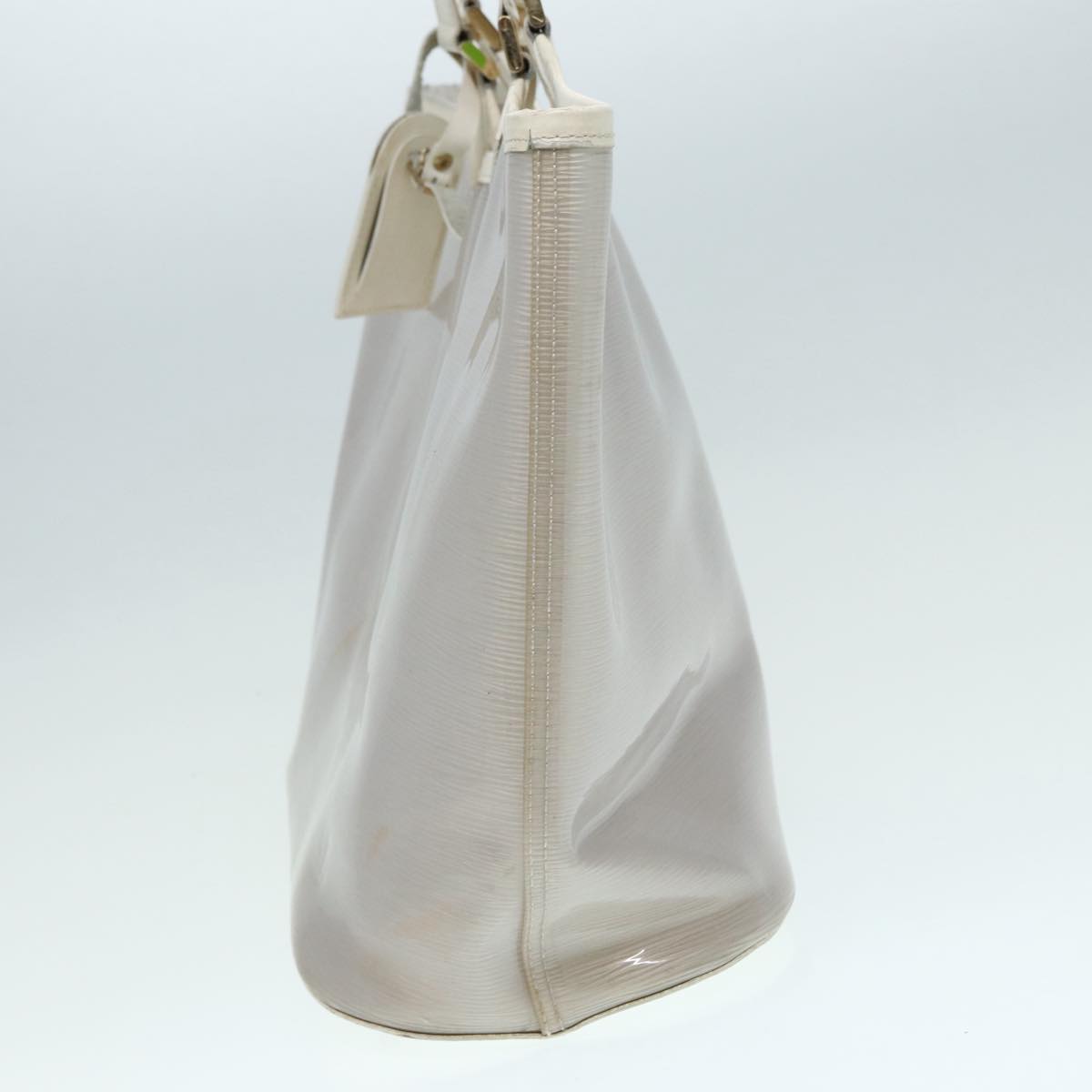 Louis Vuitton Lagoon Bay White Vinyl Tote Bag
