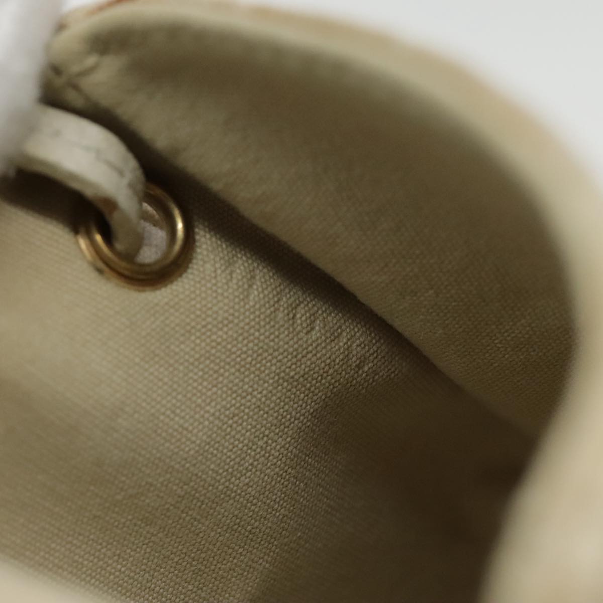 Louis Vuitton Mini Lin Beige Canvas Shoulder Bag