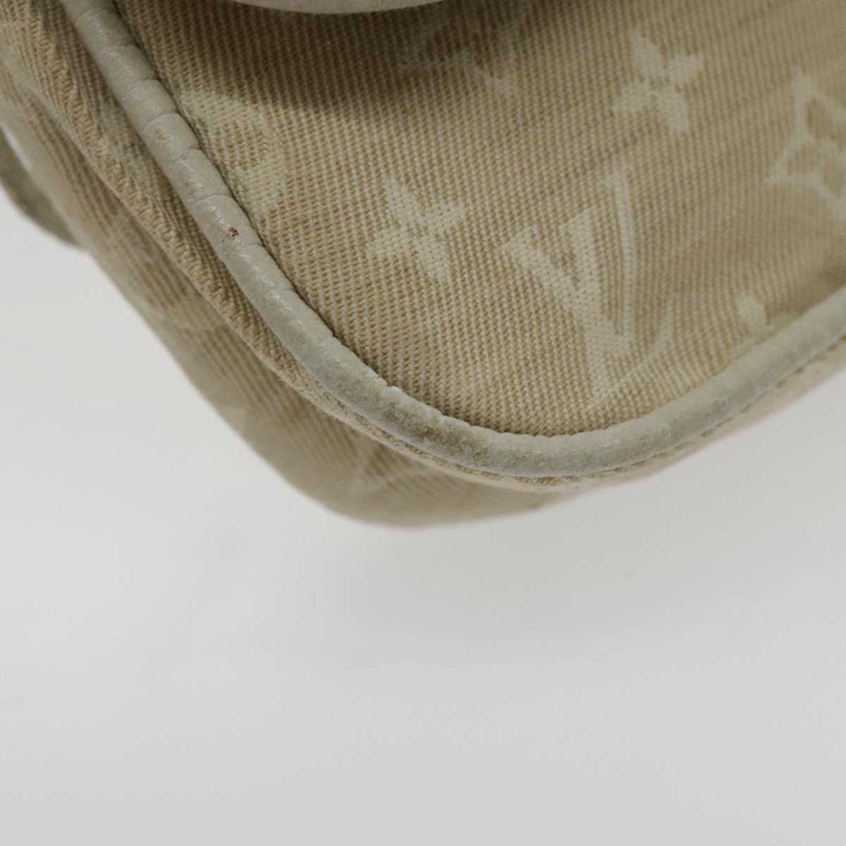 Louis Vuitton Mini Lin Beige Canvas Shoulder Bag
