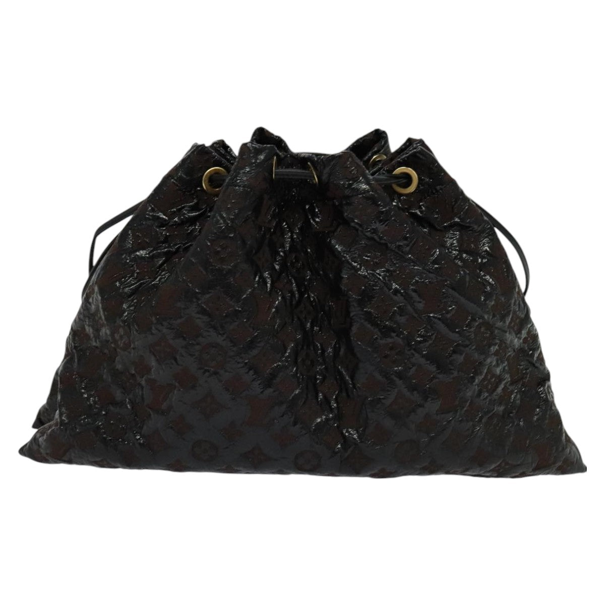 Louis Vuitton Squishy Black Canvas Shoulder Bag
