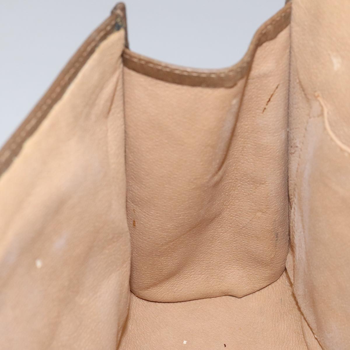 Gucci Sherry Beige Canvas Clutch Bag