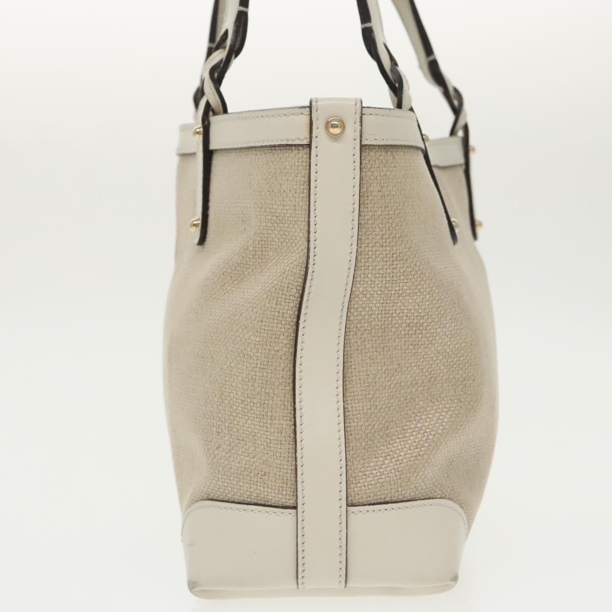 Gucci Beige Canvas Tote Bag