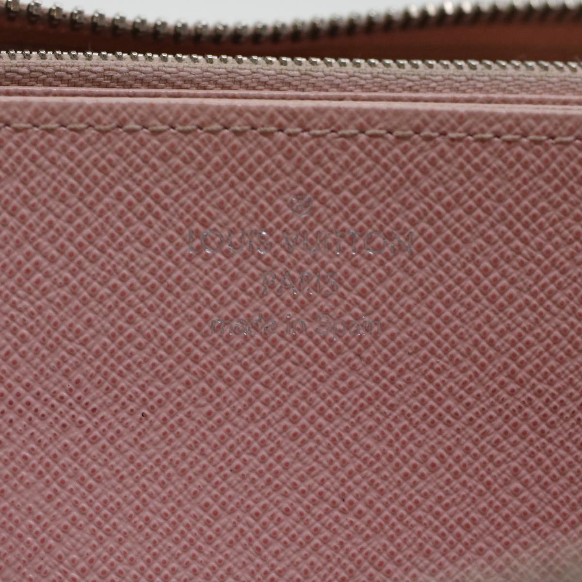 Louis Vuitton Zippy Wallet Pink Leather Wallet