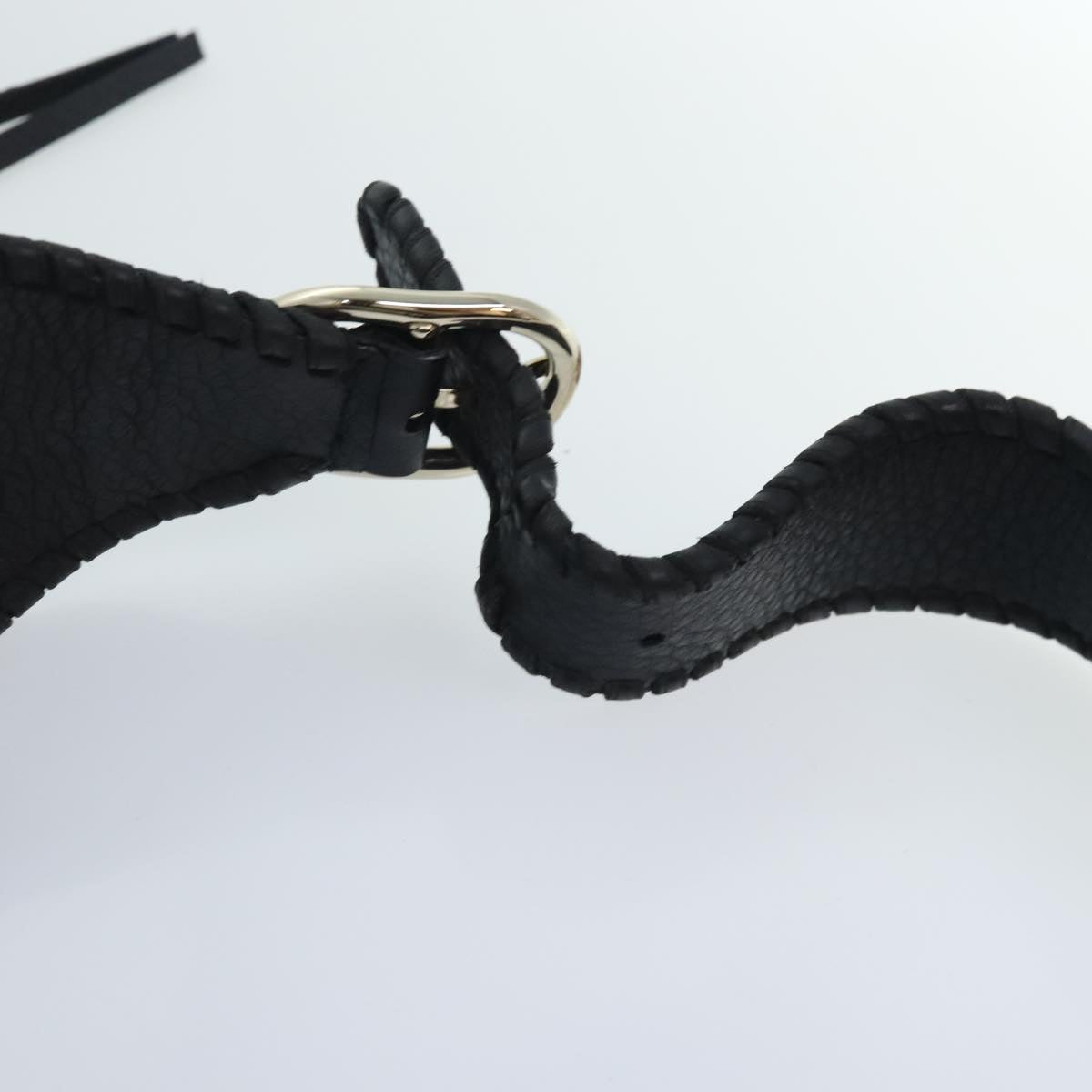 Gucci Jackie Black Canvas Shoulder Bag