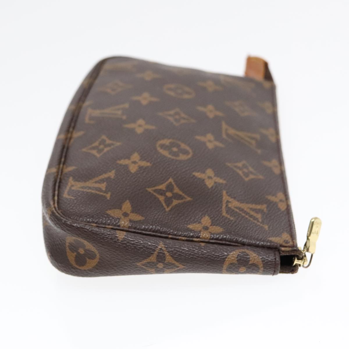 Louis Vuitton Pochette Accessoire Brown Canvas Clutch Bag