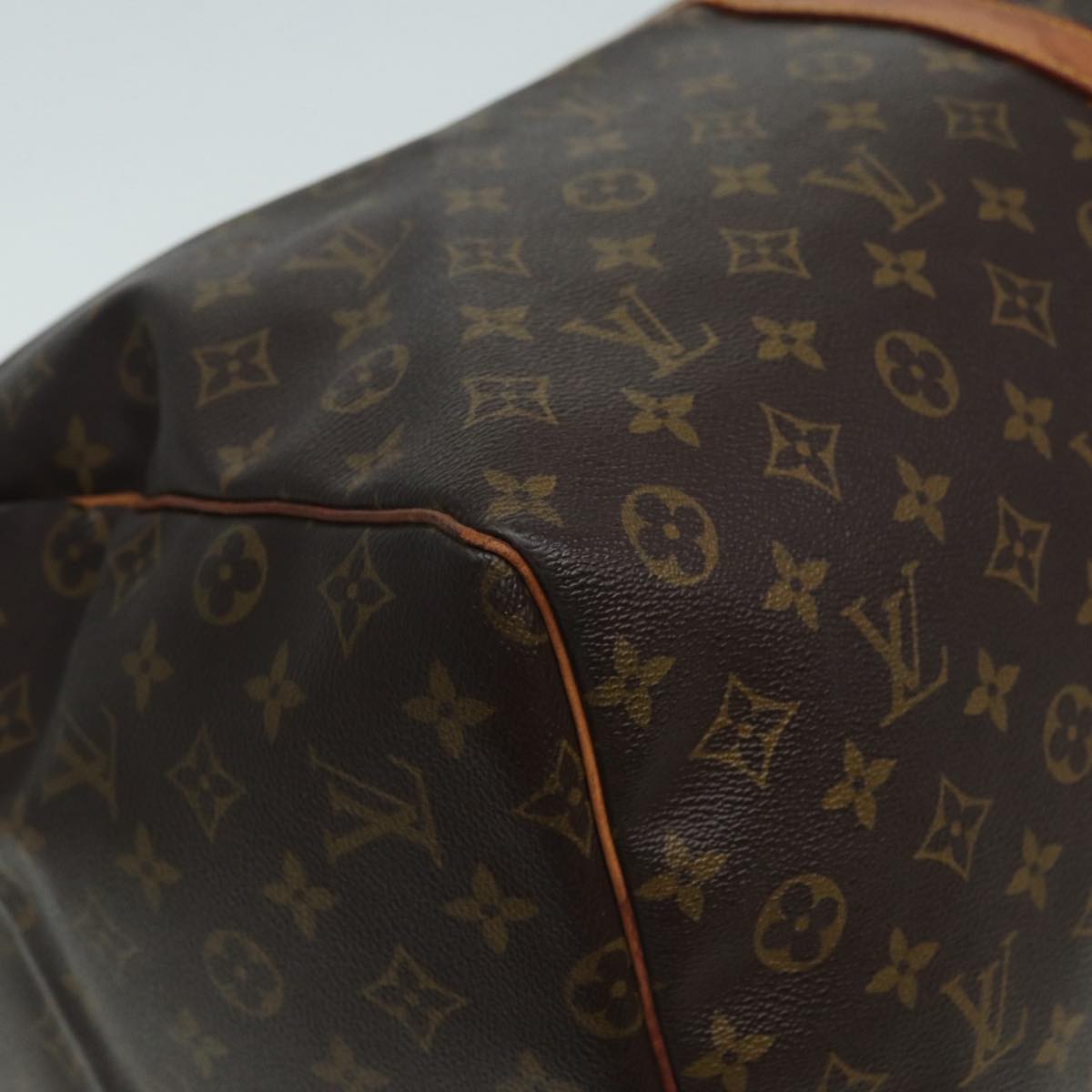 Louis Vuitton Keepall 60 Brown Canvas Travel Bag