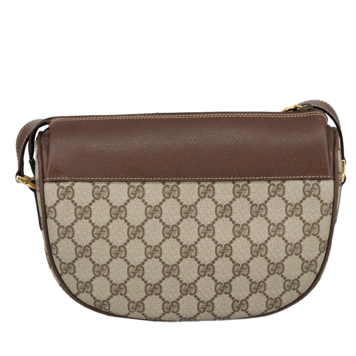 Gucci Ophidia Beige Canvas Shoulder Bag