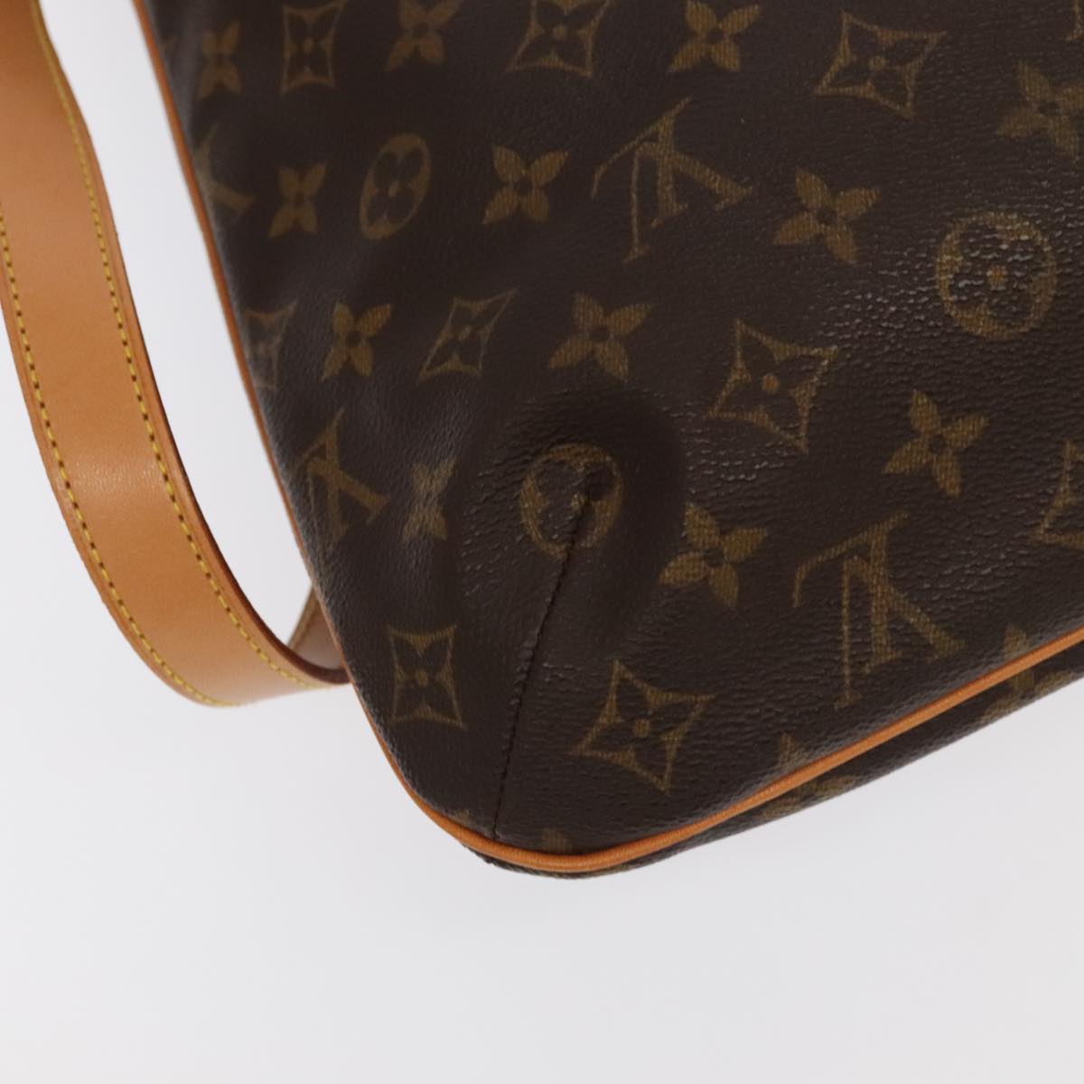 Louis Vuitton Musette Brown Canvas Shoulder Bag