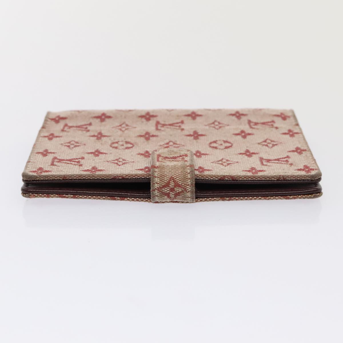 Louis Vuitton Agenda Cover Red Canvas Wallet