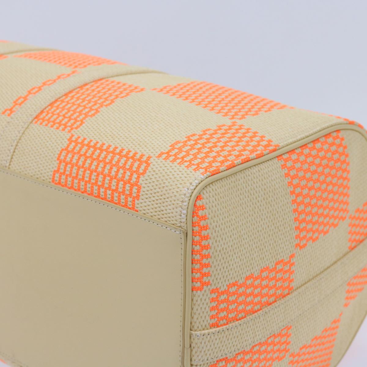 Louis Vuitton Keepall Bandouliere 50 Orange Canvas Travel Bag