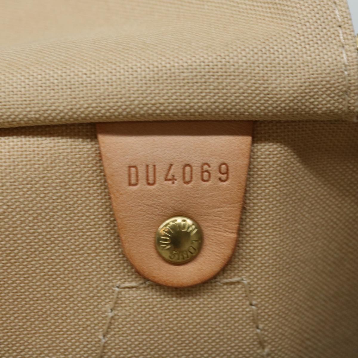 Louis Vuitton Speedy 30 White Canvas Handbag