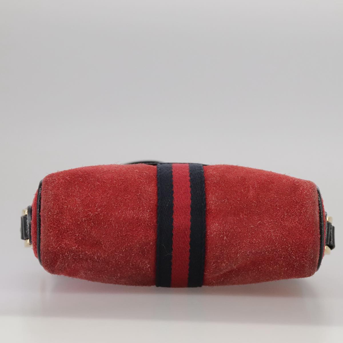 Gucci Ophidia Red Suede Shoulder Bag