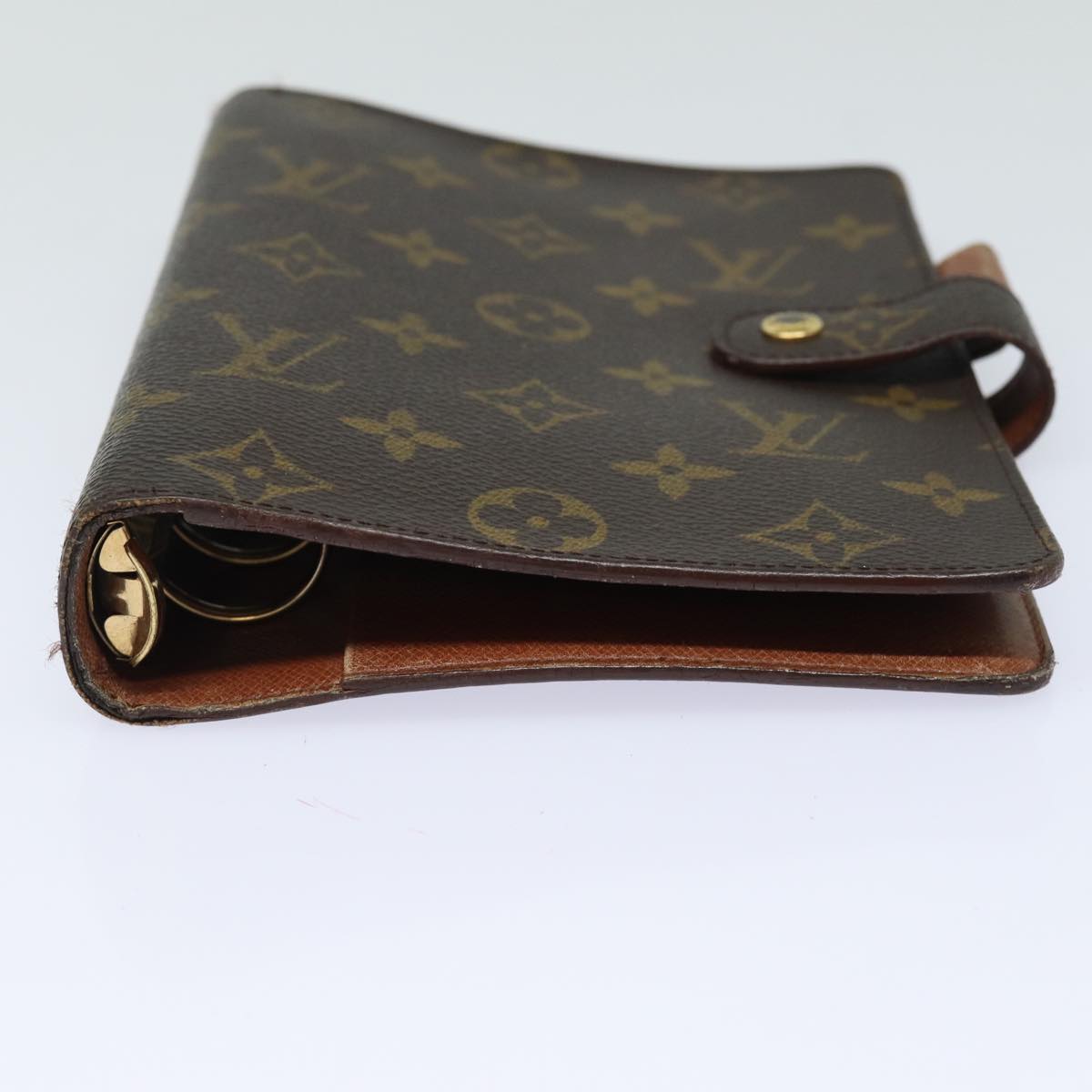 Louis Vuitton Agenda Cover Brown Canvas Wallet