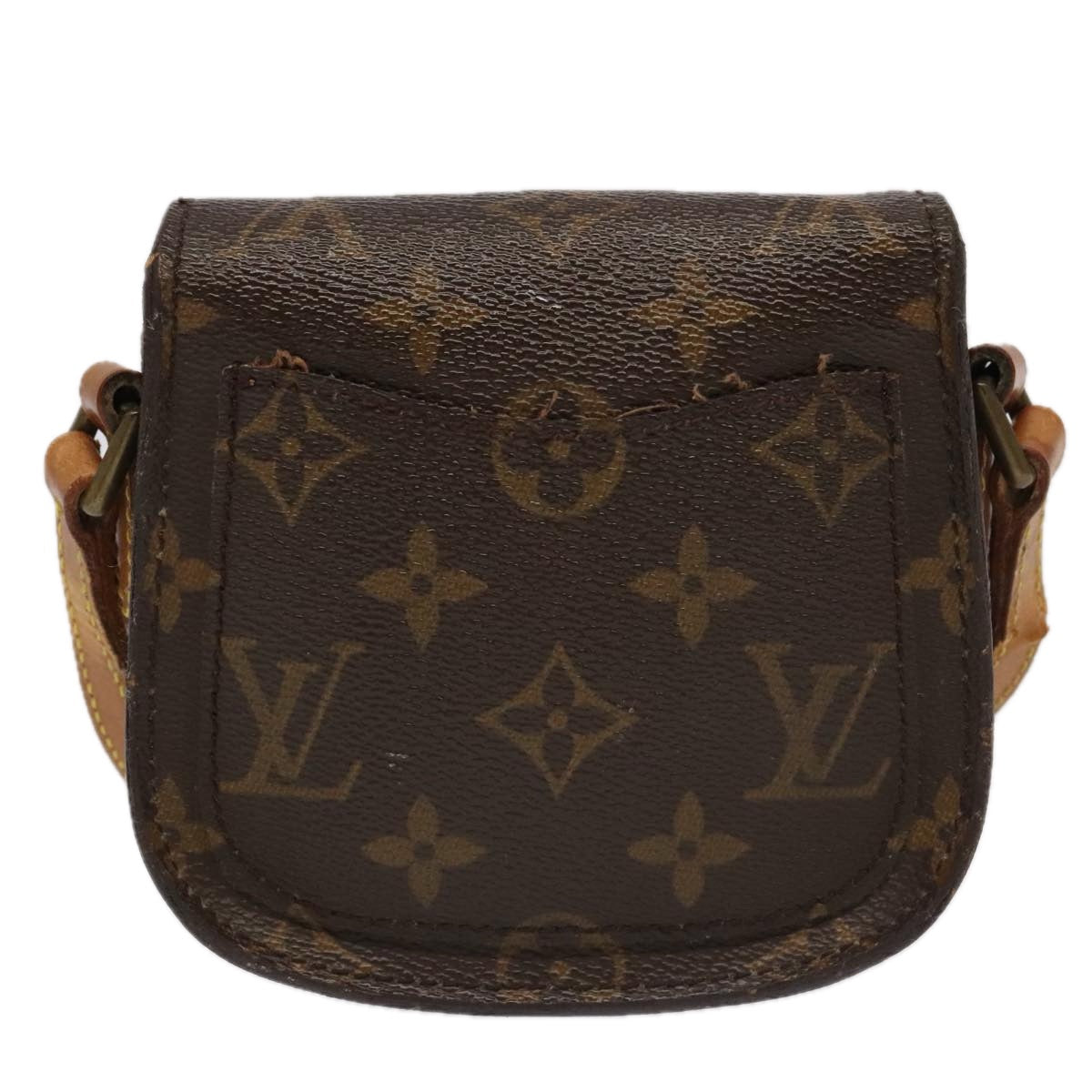 Louis Vuitton Saint Cloud Brown Canvas Shoulder Bag